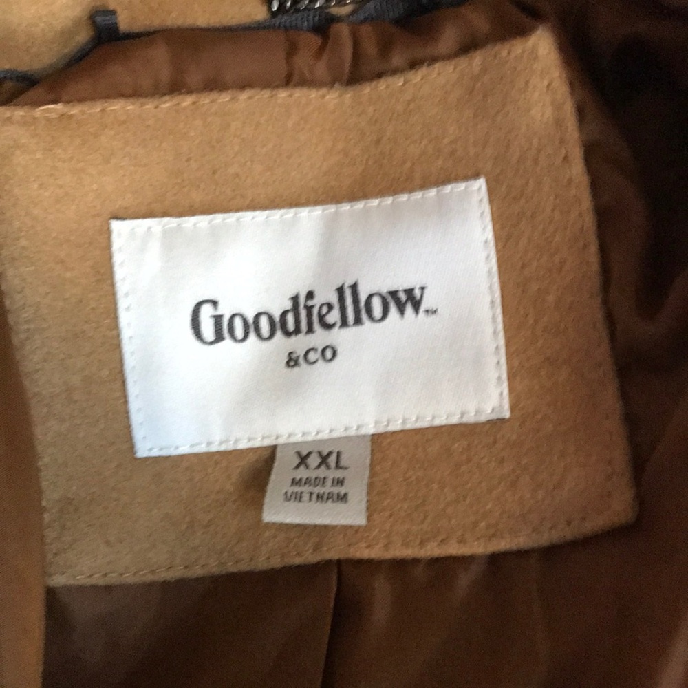 Tan Wool Coat - Picture 4 of 7